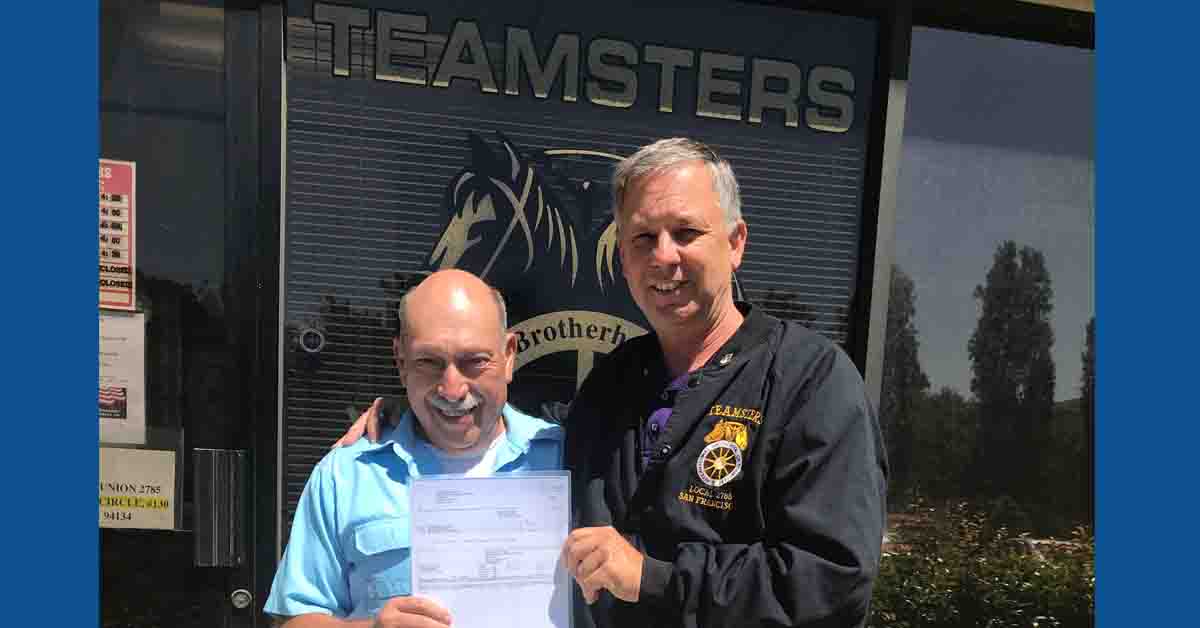 Teamsters Secures Backpay